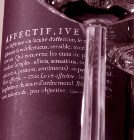 Affectif rouge 2012